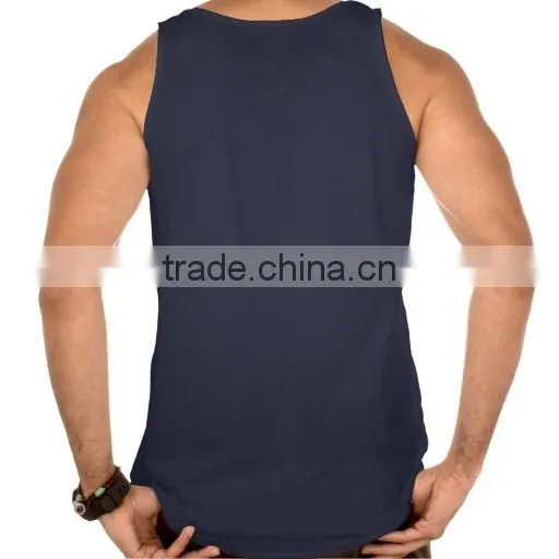 Hot Sale Custom Logo Breathable Summer Muscle Tank Top photo-4