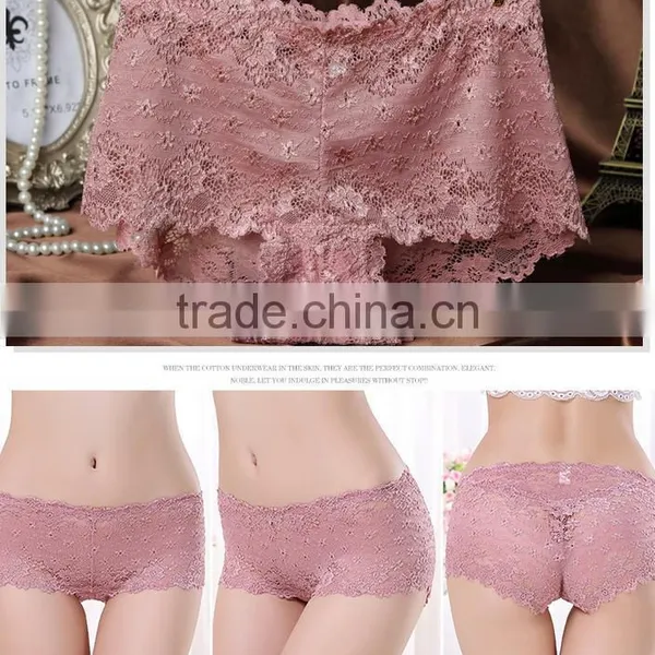 Low Price Fashion Sexy Lace Panties / Woman Underwear photo-5