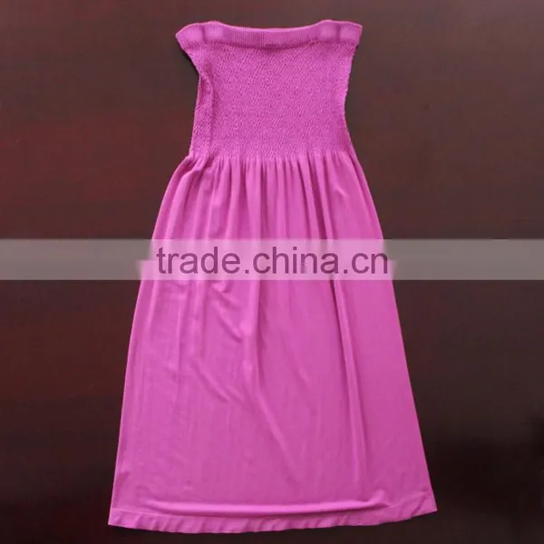 Factory Provide Shoulder Straper Lace Collar Seamless Lady Skirt photo-5