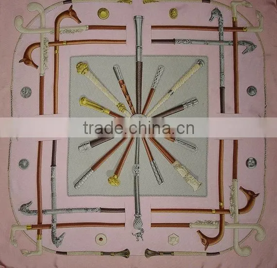 Scarf Tuch Scarf Silk Pink photo-4