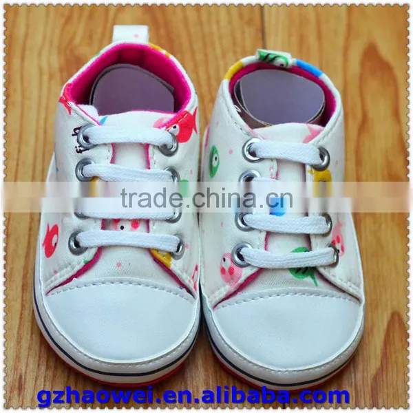 Wholesale Colorful Fishes Printed Canvas Baby Shoes photo-6