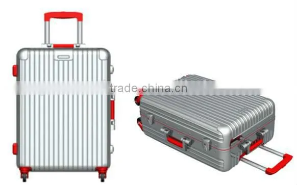 Zipper Trolley Luggage Cases photo-6