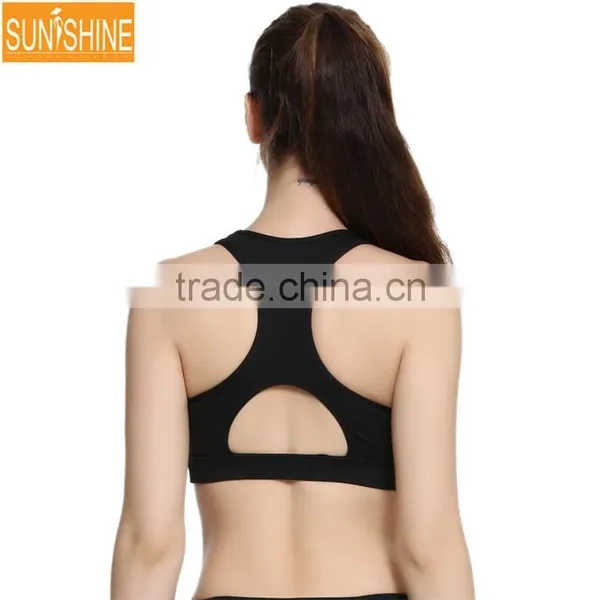 2017 OEM Service Fashion Sports Bra Custom Women's Running Yoga Sports Bra photo-4