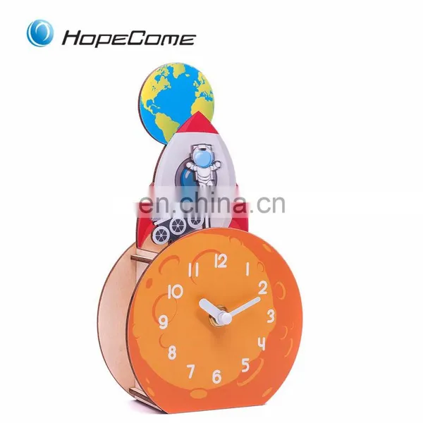 Supply Children Gifts Clocks Eco-Friendly Newest Design Table Clock photo-5