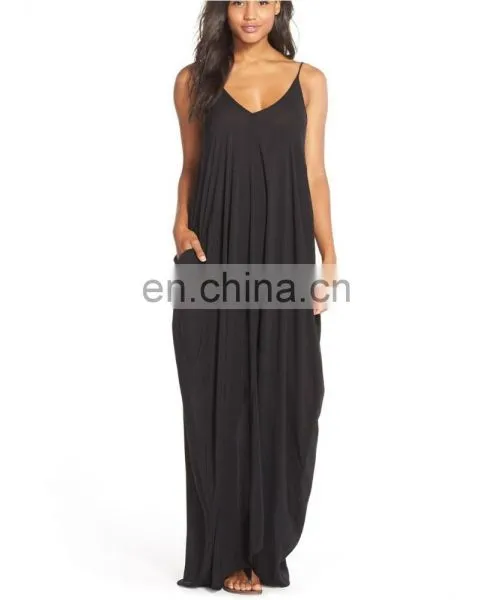 C1 V-Back Cover-Up Maxi Beach Dress photo-2