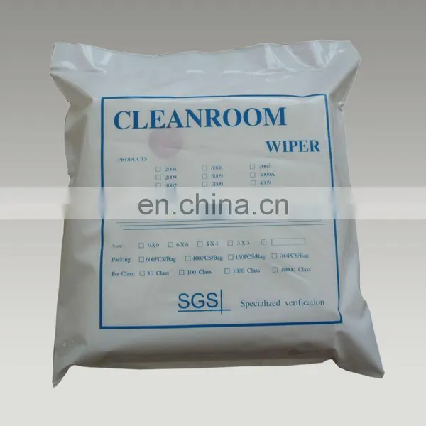 Antistatic Fabric Polyester Cloth for Cleanroom Wiper Factory Material 140gsm photo-6