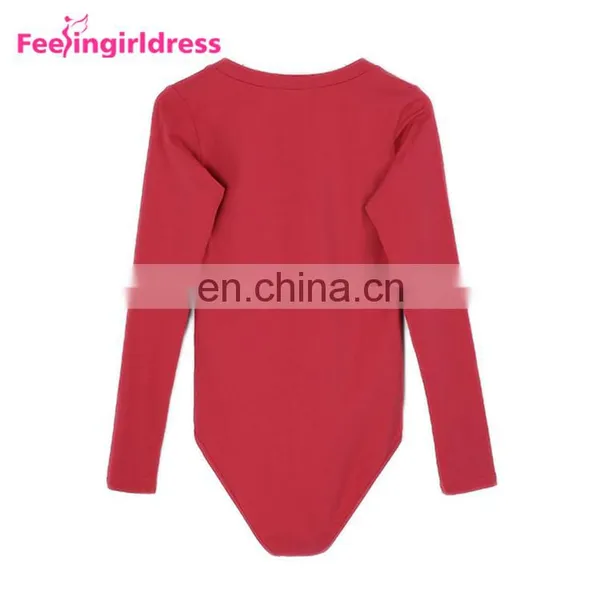 Wholesale Red Autumn Winter Women Bodysuit Clothing Fashion Jumpsuits Rompers Women photo-4