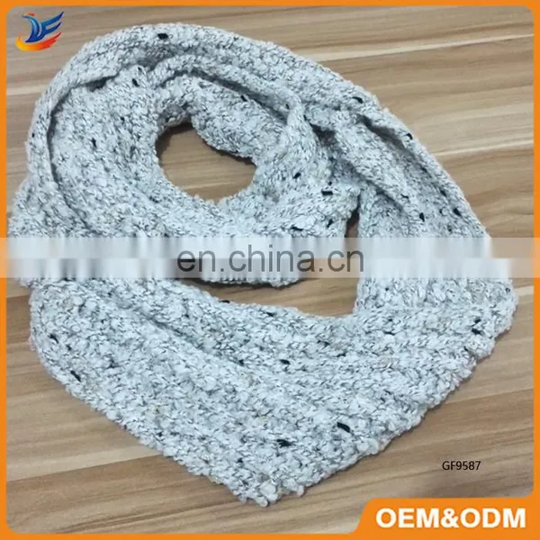 Hot Sale & High Quality 100% Acrylic Knitted Pashmina Scarf photo-3