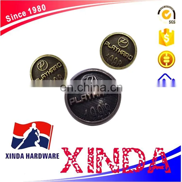 20mm Zinc Alloy Button, Metal Buttons for Customized Design photo-4