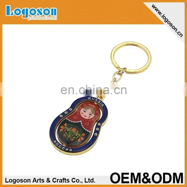 Novelty Items Custom Design Metal Spinning Ukraine Gift Souvenir Keychain photo-6