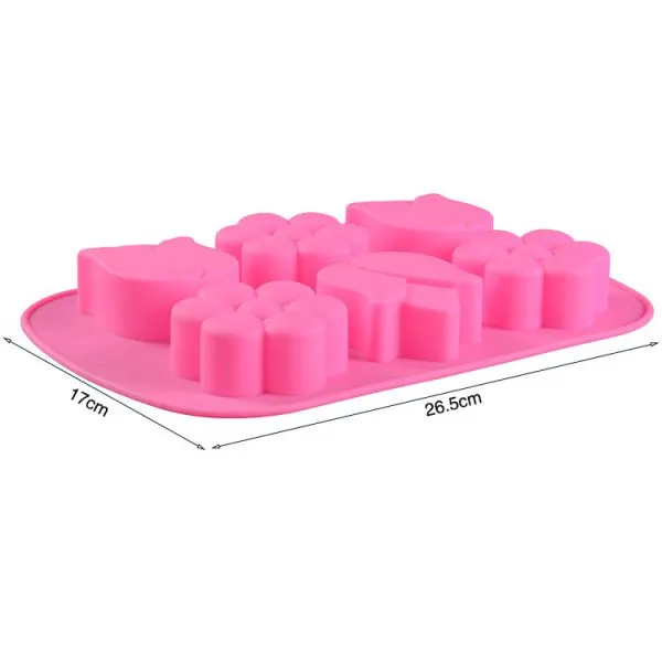 Free Sample Food Grade Silicone Cake Mould Baking Mousse Pudding Mould Tool photo-2