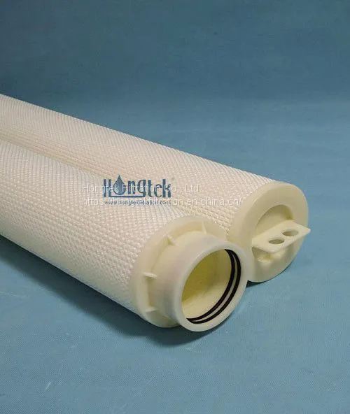 Pleated High Flow Water Filter Cartridges Applied In Water Teatment Industry