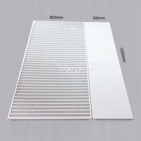 300*1200mm Aluminum Clip in Ceiling/ Perforated Aluminum Ceiling/Aluminum Square Ceiling for Office photo-4