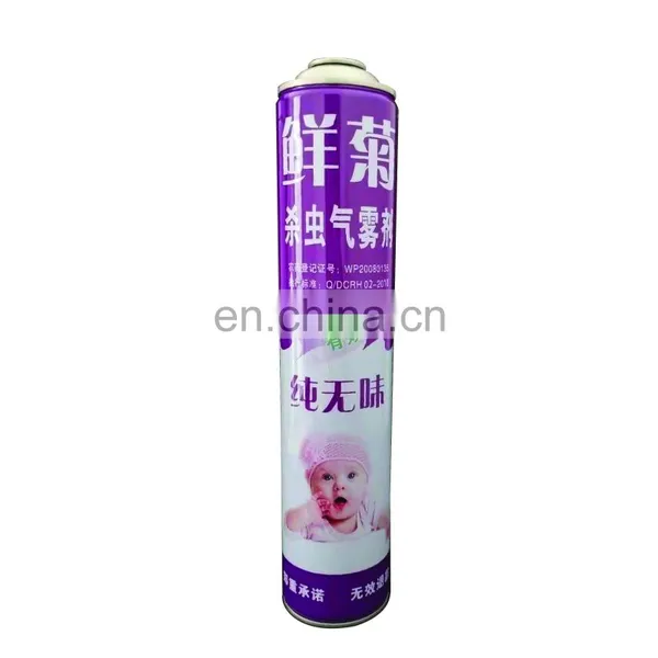 Wholesale Empty Insecticide Aerosol Tin Can Manufacturer and Empty Aerosol Can for Insecticide
