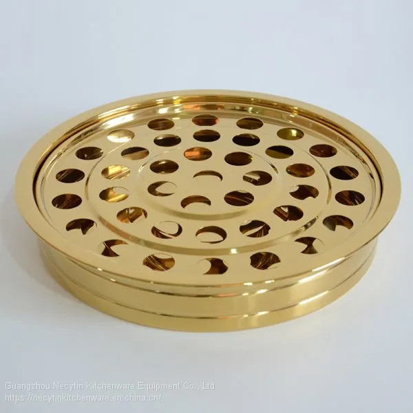 Gold Christian Communion Tray