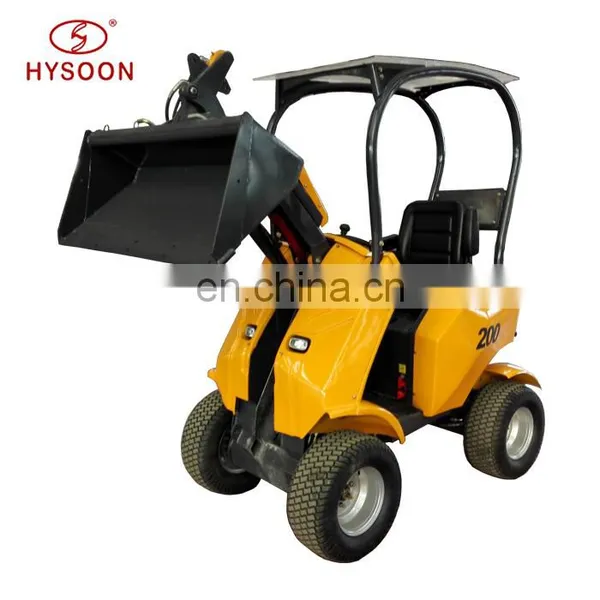 CE Approved Articulated Mini Front End Loader for Sale photo-2