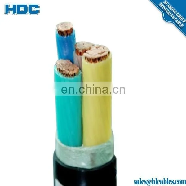 0.6/1kV Copper Conductor 4Cx16mm2 Cu/XLPE/PVC Underground Power Cable photo-6
