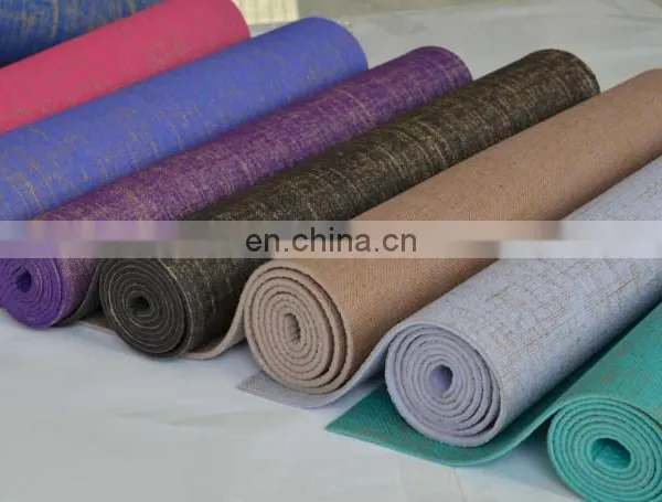 Durable Top Surface For Use With Shoes Foam Bottom Surface Pilates Product Large Black High Density PVC Anti Slip Yoga Mat photo-4