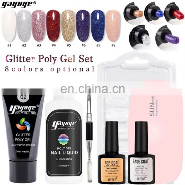 The Nail & Beauty Room Overseas Warehouse Poly Gel Set 4 Colors Starter Builder photo-6