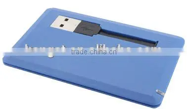 Custom Business Card USB Usb Flash Memory Card 16GB Credit Card Usb Flash Drive Free Sample for PC Company photo-5