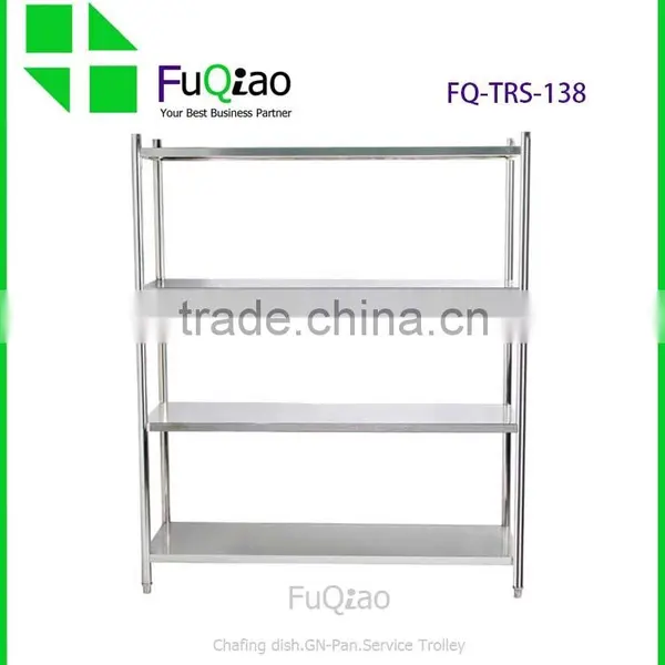 Double Line Stainless Steel Gastronorm Pan Rack Tray Trolley Bakery Trolley photo-4
