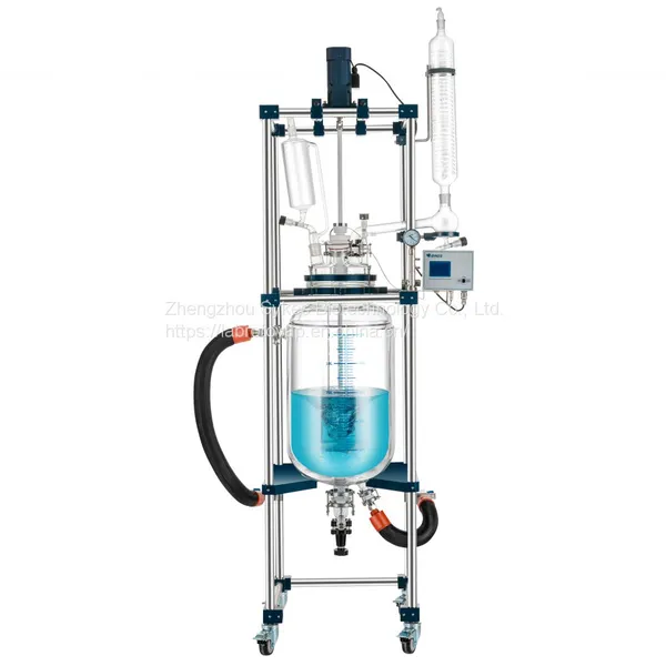 30Liter Two Layer Agitated Lab Glass Reactor Price