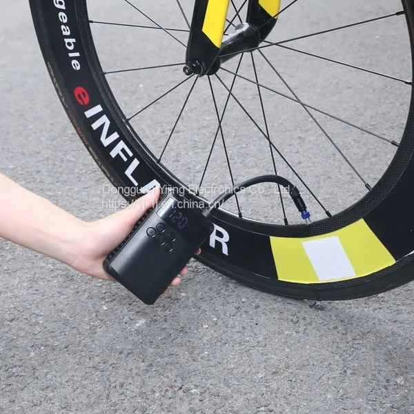 Patented Mini High Pressure Rechargeable Portable Electronic Air Compressor for Bicycle Ball Motorcycle Electric Bike Pump