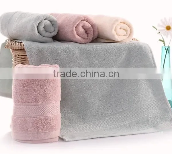 China Manufactory Wholesale Nurse Gifts Bright Colored Bath Towel Pure Terry Fabric Canbe Add Your Logo photo-3