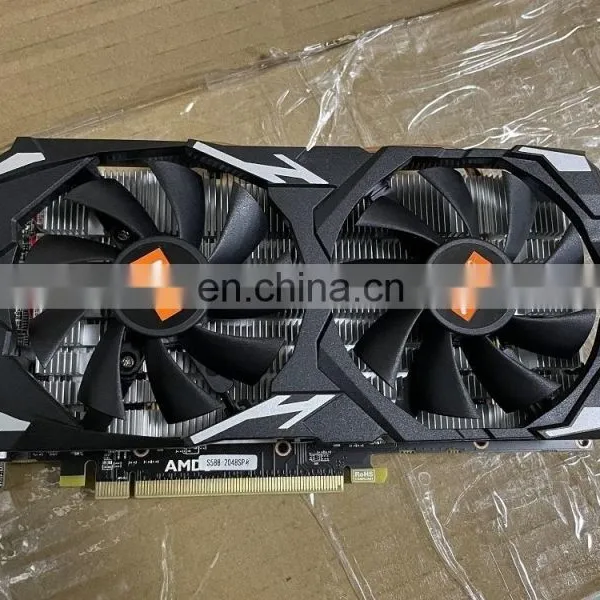 All New Gaming Graphics Card GPU RX570 RX580 8GB Paca de Video photo-2