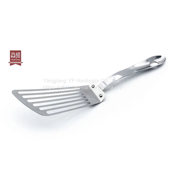 Kitchen Accessories Home and Kitchen Gadgets Durable Stainless Steel Fish Spatula for Fish Frying Meat Steak Slotted Spatula/turner photo-3