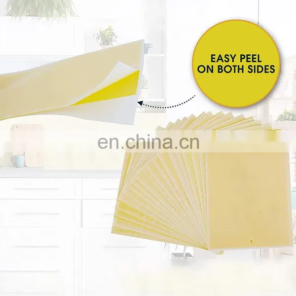 Yellow PP Board Sticky Insect Glue Traps photo-3