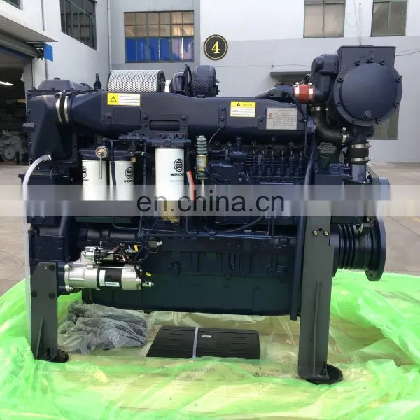 WD12C327-15 327hp 240kw Propeller Boat Weichai Marine Diesel Electronic Engines Price for Sale photo-2