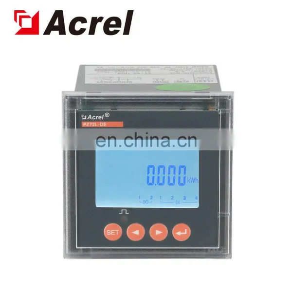 China Manufacturer Multi Tariff Energies Optional CE Certificates Acrel Solar dc Energy Meter Single Phase Price photo-3
