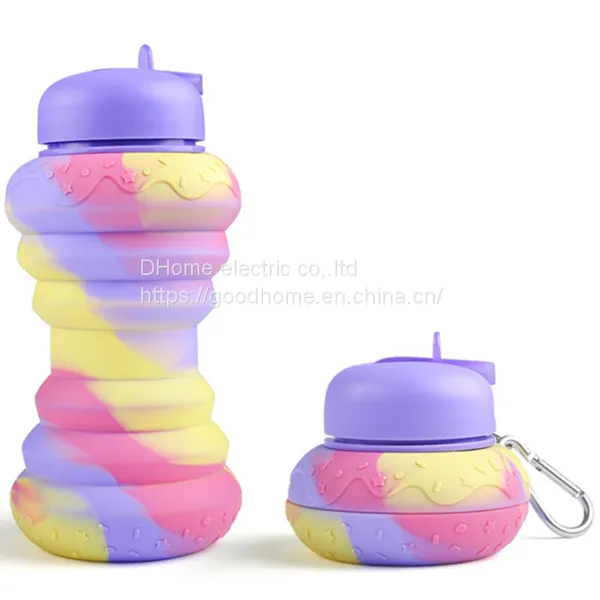 Portable Drop Proof and Leak Proof Silicone Water Cup（Wechat:13510231336） photo-4