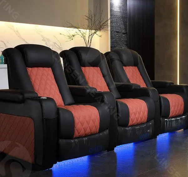 3 Seat Theater Recliner With Power Headreset LS-856CB photo-4