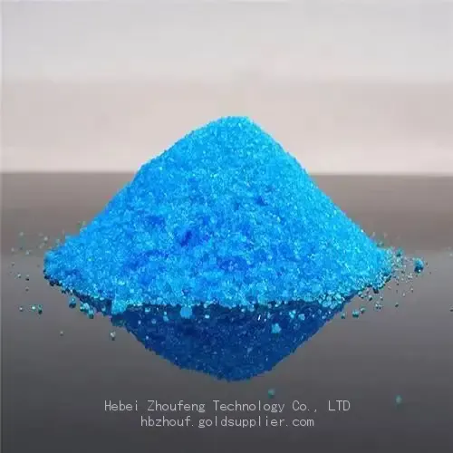 CAS 7758-98-7 Anhydrous Copper Sulfate (II) Good Solubility It Can Promote Iron Absorption and Utilization