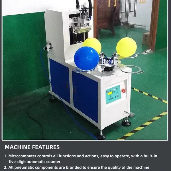 Festival Business Activities Must! Balloon Screen Printing Machine, Easily Create Eye-sucking Balloons photo-5