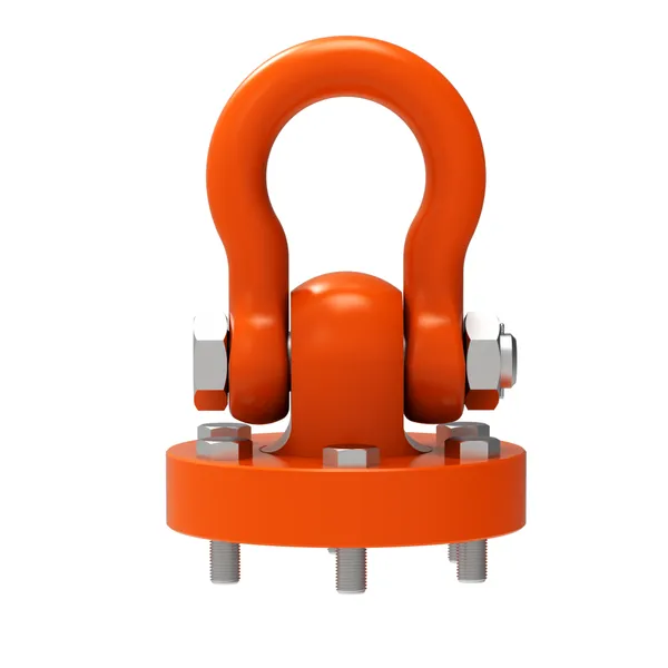 Heavy Duty Flange Swivel Shackle Hoist Rings Rigging and Lifting Equipment 85t-250t