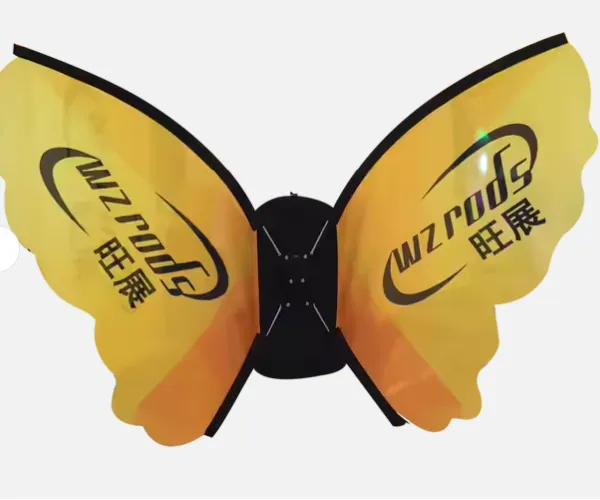 Weihai Wisezone Branded Human HDPE Backpack With Frame Banner With Custom Logo for Advertising photo-2