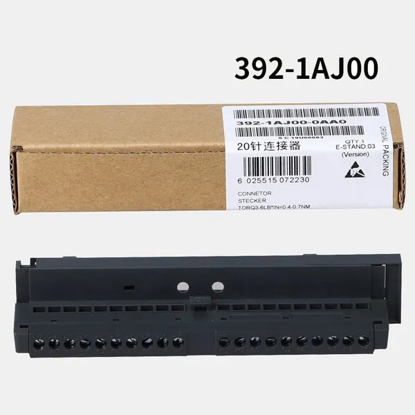 6ES7 592-1AM00-0XB0 I/O Modules Front CONNECTOR Stecker 6ES7392-1AJ00-0AA0 For SIEMENS SIMATIC S7-300 PLC, 20-pin Terminal Block Plug photo-2
