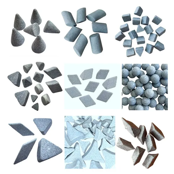 Tumble Media Plastic Media for Vibratory Polishing Mass Finishing Jewelry Polishing Media photo-4