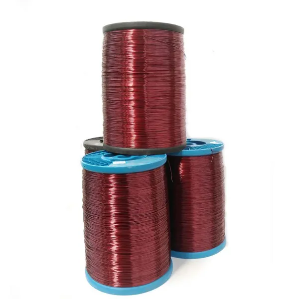 High Temperature Winding Wire Aluminum Enameled Round Wire for Electric Motor Stator Coil Polyester Enamel Croatia photo-5