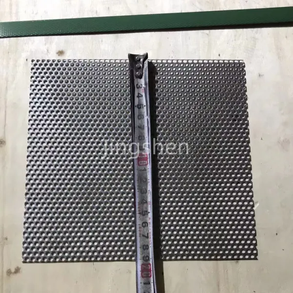 Custom Powder-coated Hexagonal Perforated Metal Speaker Grille, Outdoor Speaker, Honeycomb Metal Speaker Grille photo-2