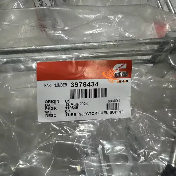 ORIGINAL Cummins 3976434 Fuel Supply Tube For Transmission Spare Parts. photo-3