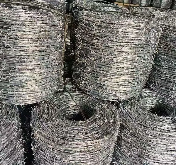 High Quality Galvanized Barbed Wire Fencing for Farm and Agricultural Security photo-4