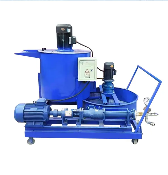 High & Low Speed Grouting Integrated Machine for Prestressed Construction