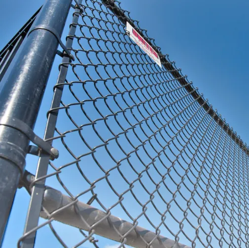 Hot-dip Galvanized PVC Coated Chain Link Fence, Custom Sizes Available, Factory Direct Sales of Welded Wire Mesh, Suitable for Sports Fields photo-3