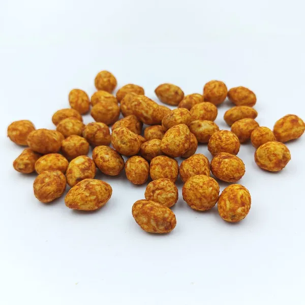 Low Oil Baked Paprika Coated Peanut Kernels, Gluten Free Crispy Peanut Snacks Bulk OEM With HALAL, BRC, KOSHER Certifications photo-3