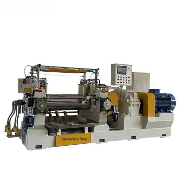 Open Type Production Two Roll Rubber Mixing Mill With Hardened Gear Reduce photo-5
