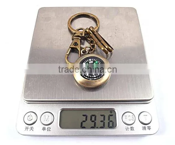 COMPASS HIGH QUALITY Metal Keychain PROMOTION Alloy Compass Keychain photo-6